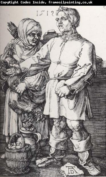 Albrecht Durer Peasants at Market